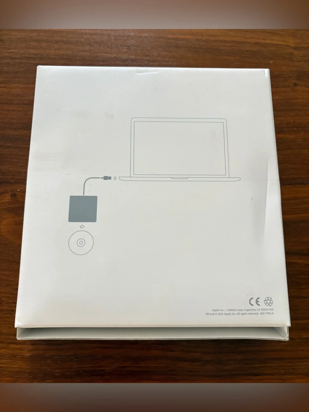 New In Box Apple USB SuperDrive CD/DVD Model A1379 / MPN: MD564LL/A